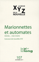 Revue XYZ de la nouvelle, no 107